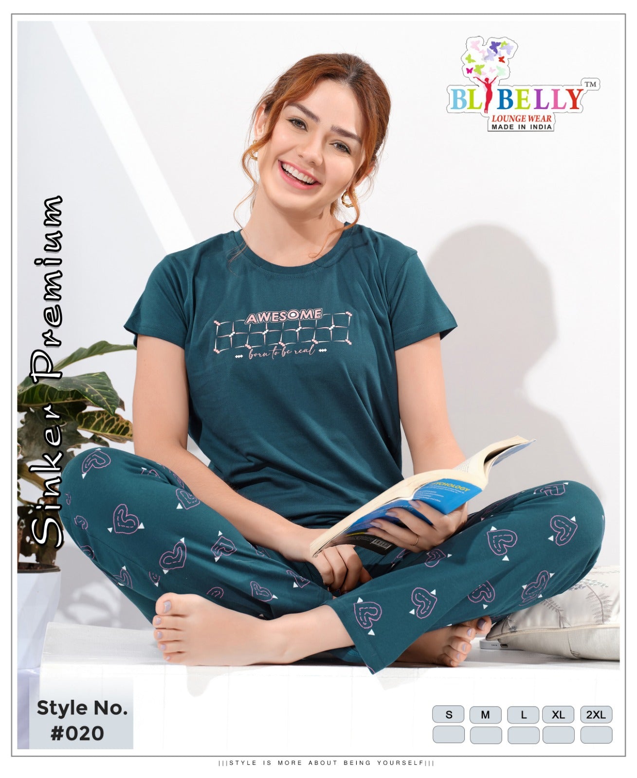 Vol 680 Belly Sinker Pyjama Night Suits Manufacturer
