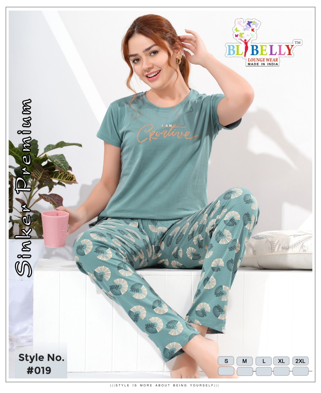 Vol 680 Belly Sinker Pyjama Night Suits Manufacturer