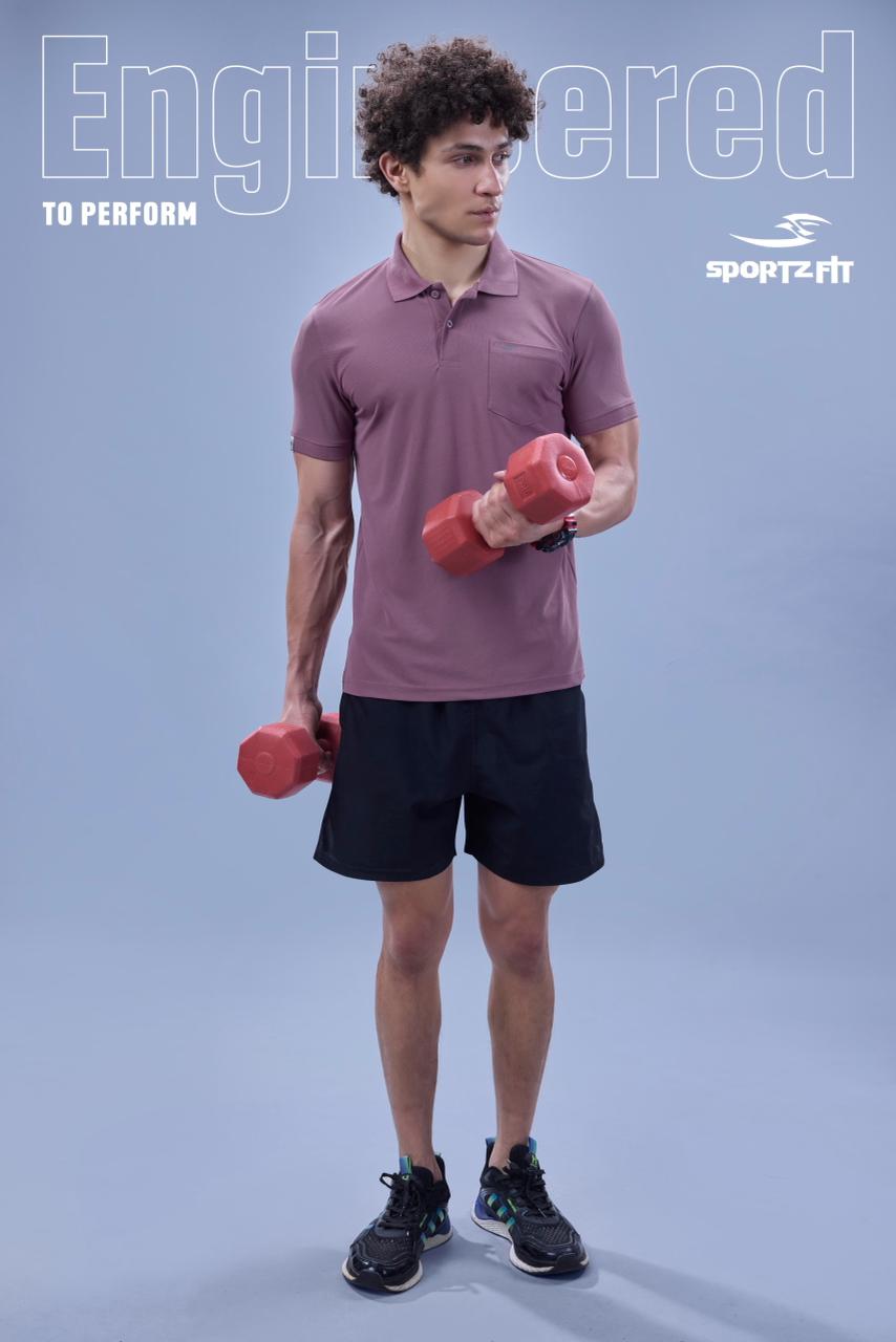 Vol 6810 Pk 125 Hq Sportz Fit Polyster Mens Tshirts Exporter