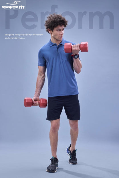 Vol 6810 Pk 125 Hq Sportz Fit Polyster Mens Tshirts Exporter