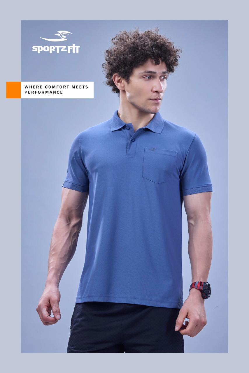 Vol 6810 Pk 125 Hq Sportz Fit Polyster Mens Tshirts Exporter