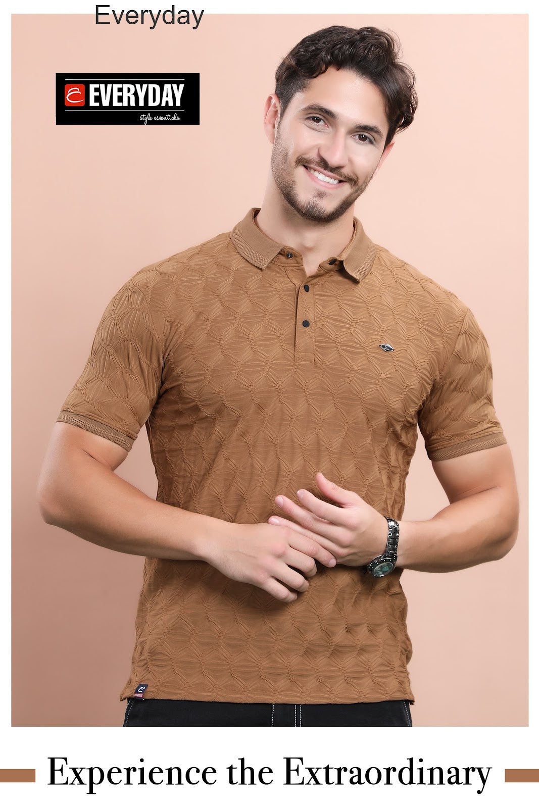 Vol 681 Everyday Jacquard Mens Tshirts Supplier Ahmedabad