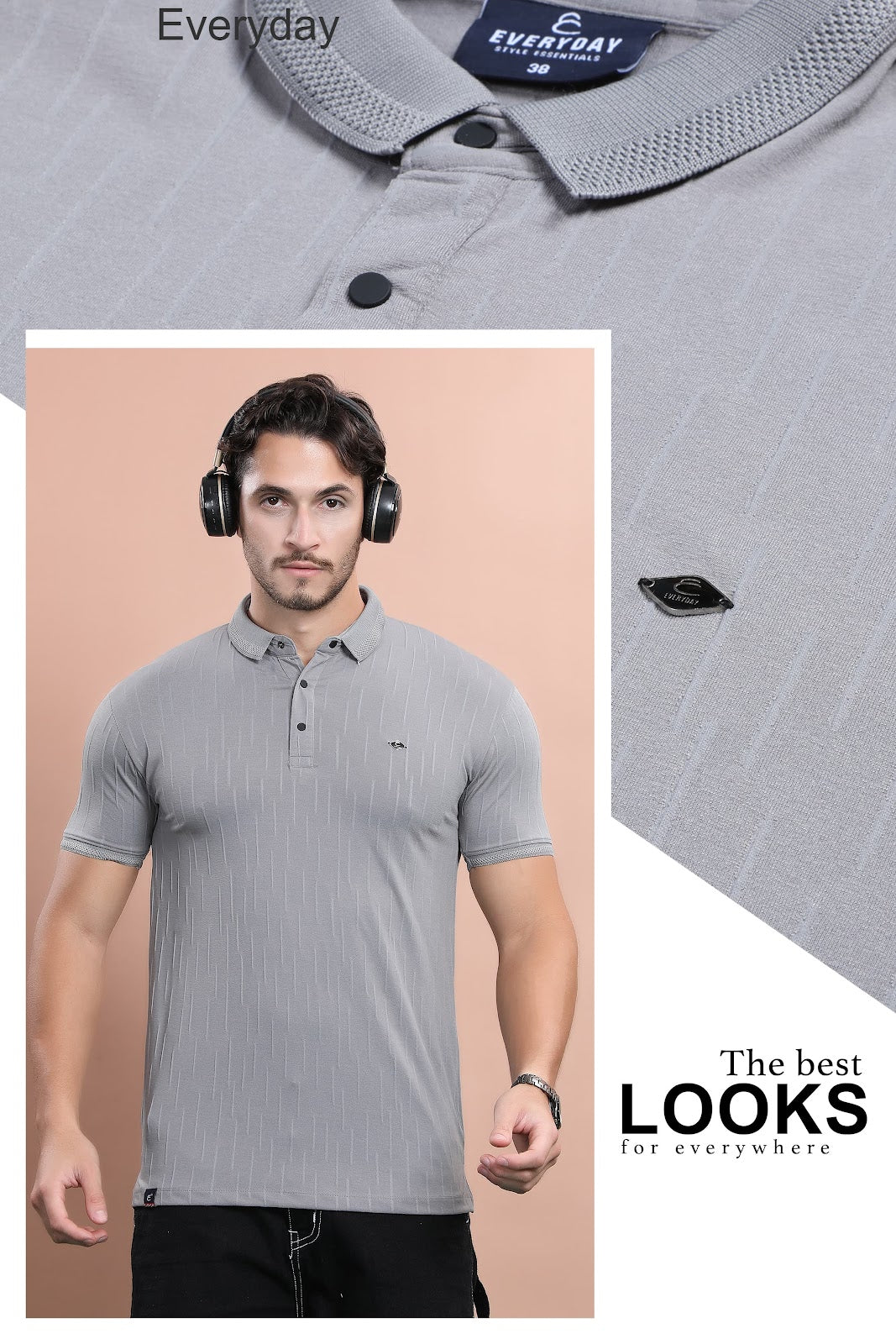 Vol 681 Everyday Jacquard Mens Tshirts Supplier Ahmedabad