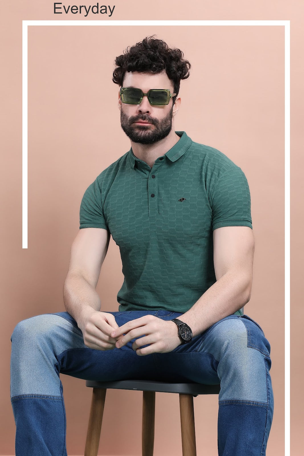 Vol 681 Everyday Jacquard Mens Tshirts Supplier Ahmedabad