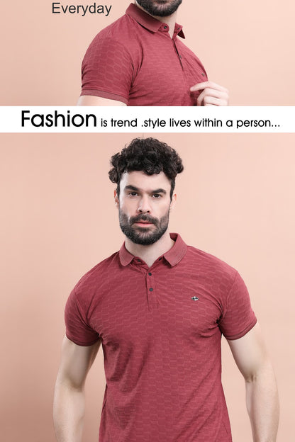 Vol 681 Everyday Jacquard Mens Tshirts Supplier Ahmedabad