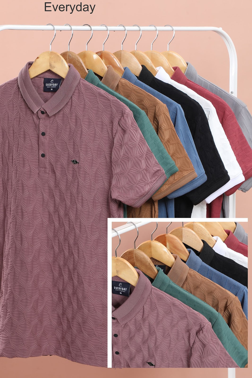 Vol 681 Everyday Jacquard Mens Tshirts Supplier Ahmedabad