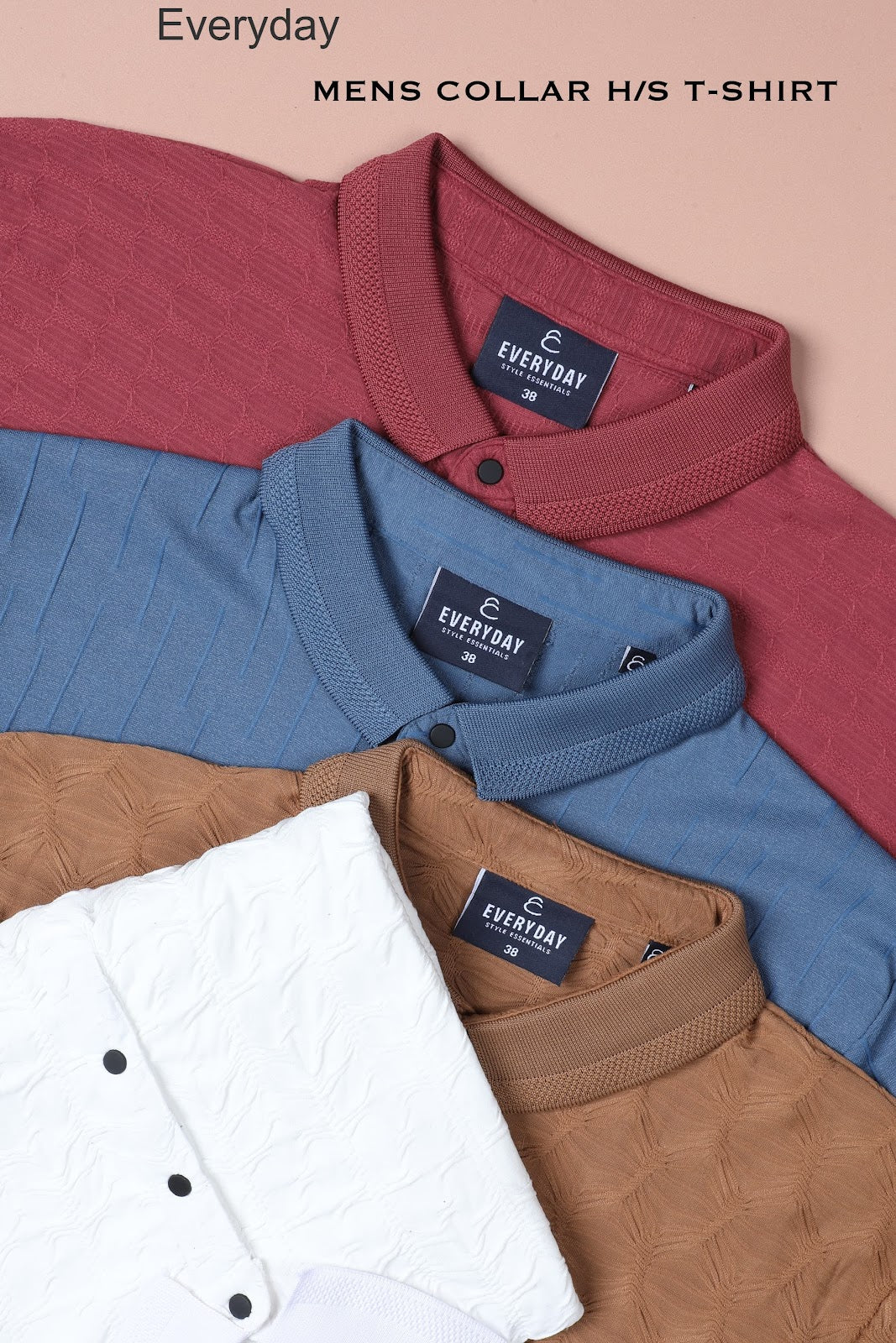 Vol 681 Everyday Jacquard Mens Tshirts Supplier Ahmedabad