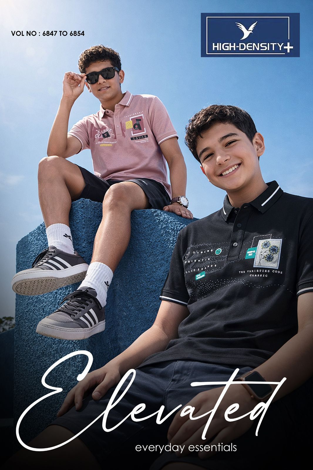 Vol 6847 To 6854 High Density Dobby Boys Tshirt Wholesaler Ahmedabad