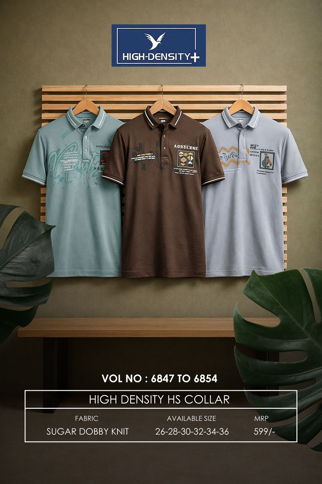Vol 6847 To 6854 High Density Dobby Boys Tshirt Wholesaler Ahmedabad