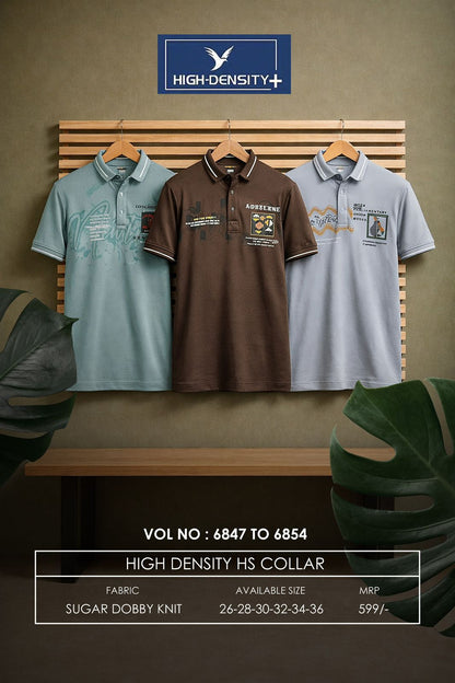 Vol 6847 To 6854 High Density Dobby Boys Tshirt Wholesaler Ahmedabad