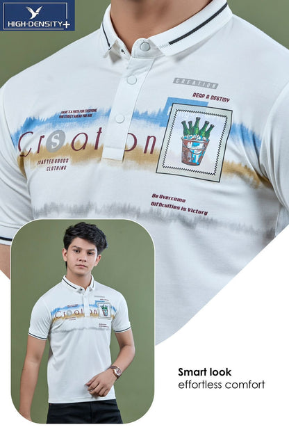 Vol 6847 To 6854 High Density Dobby Boys Tshirt Wholesaler Ahmedabad