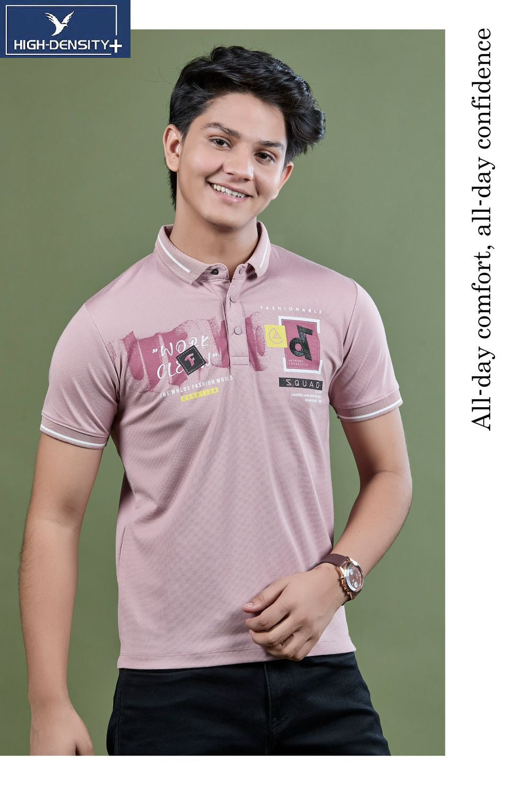 Vol 6847 To 6854 High Density Dobby Boys Tshirt Wholesaler Ahmedabad