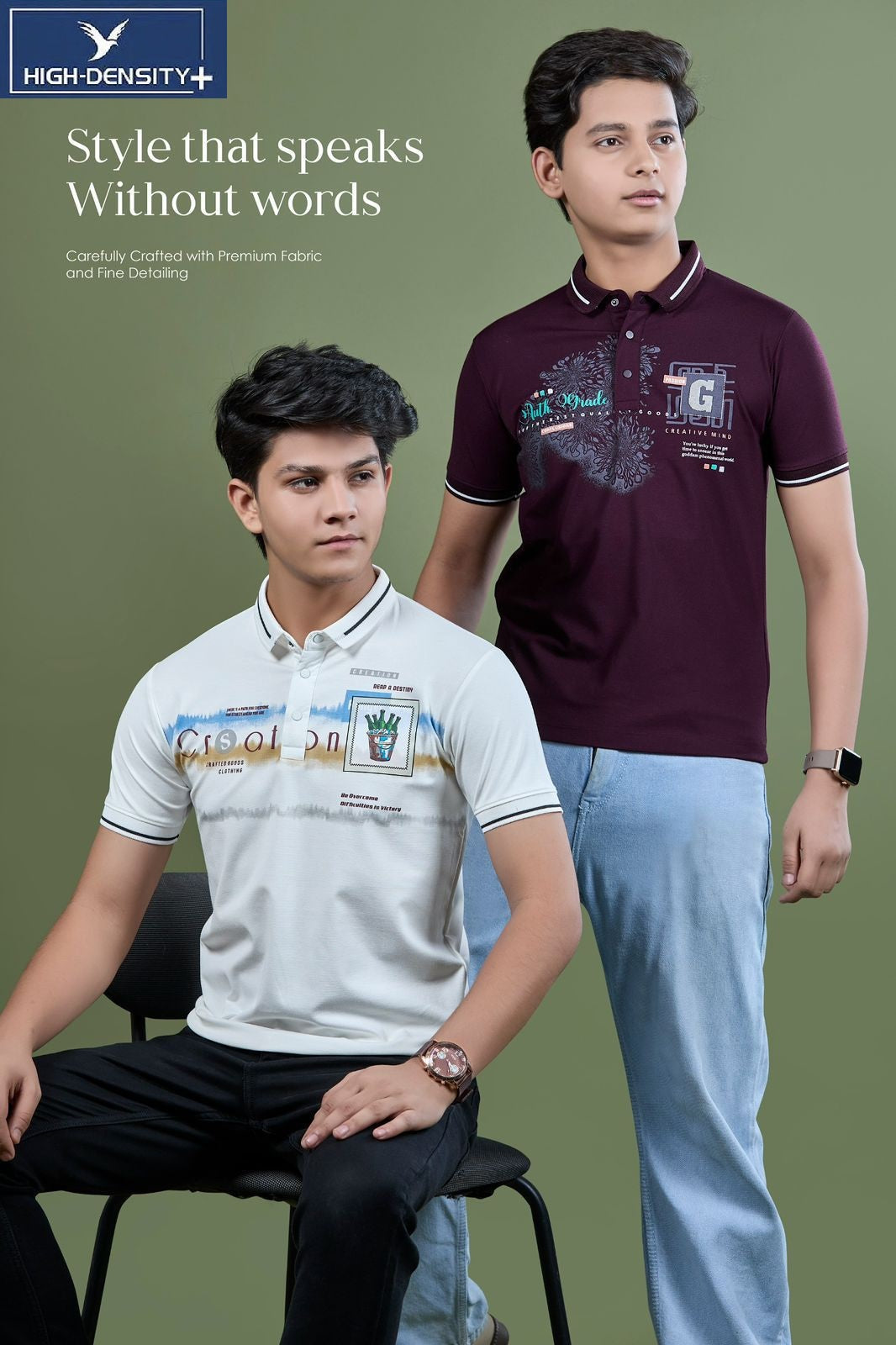 Vol 6847 To 6854 High Density Dobby Boys Tshirt Wholesaler Ahmedabad