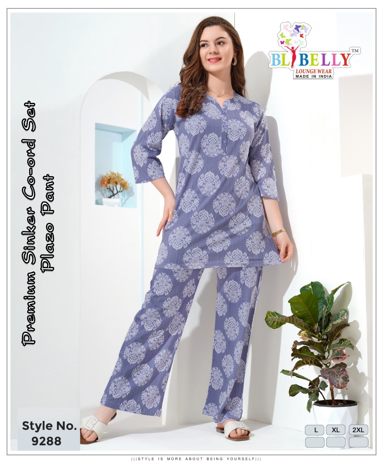 Vol 684 Belly Sinker Co Ord Set Manufacturer India