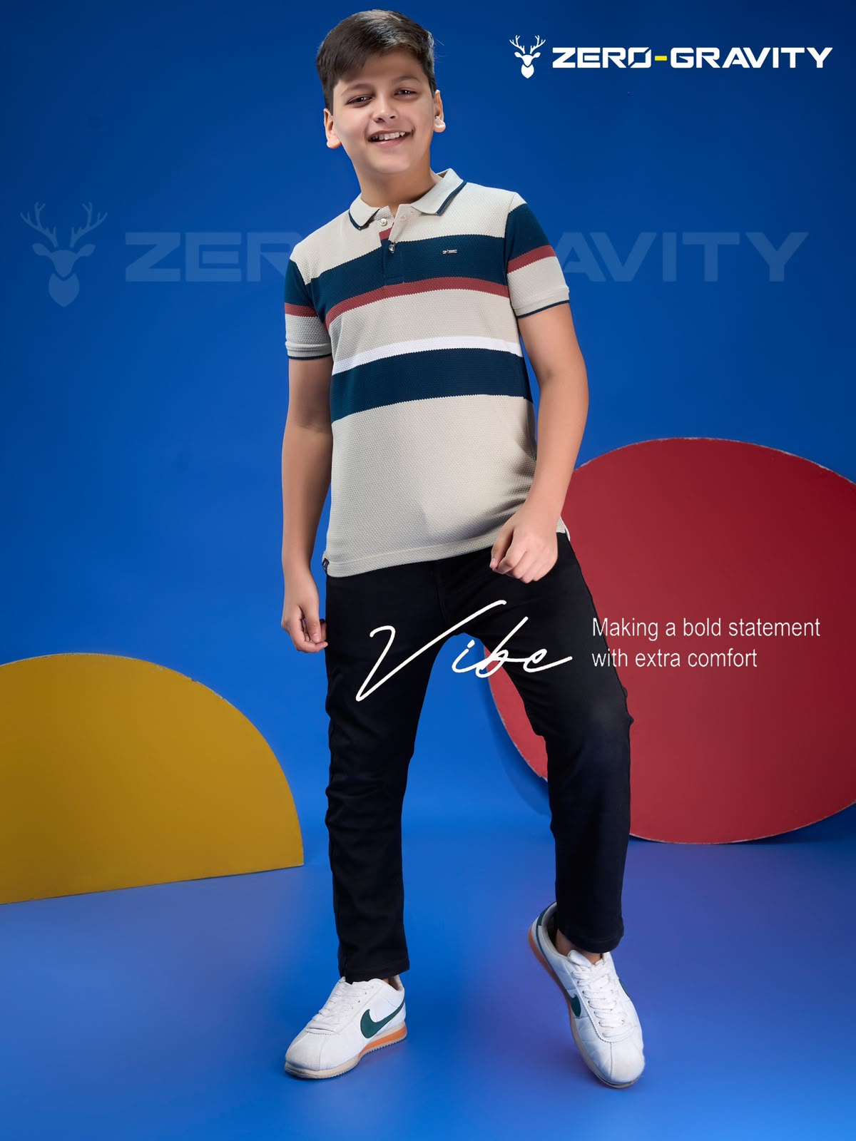 Vol 686 To 693 Collar Style Zero Gravity Auto Stripes Boys Tshirt Exporter