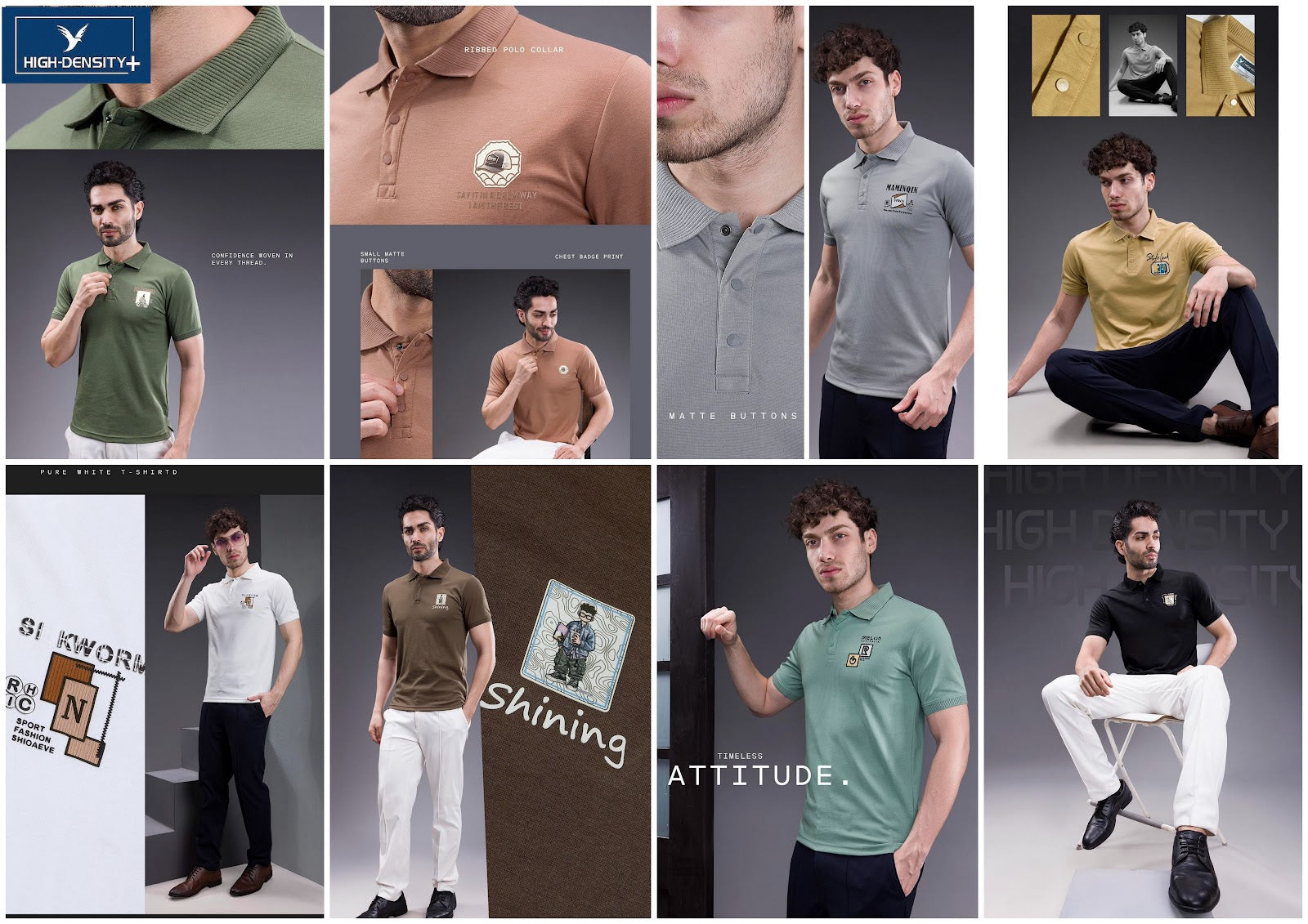 Vol 6883 To 6890 High Density Feather Mens Tshirts Exporter Gujarat