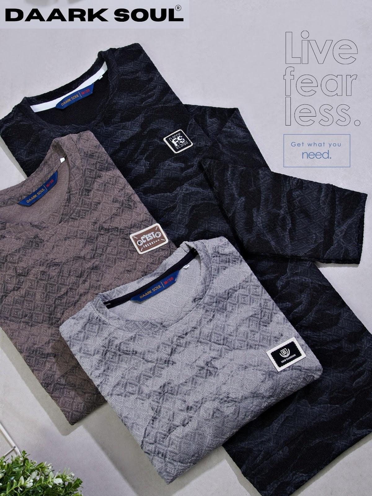 Vol 68 Daark Soul Imported Knit Aop Mens Tshirts Exporter