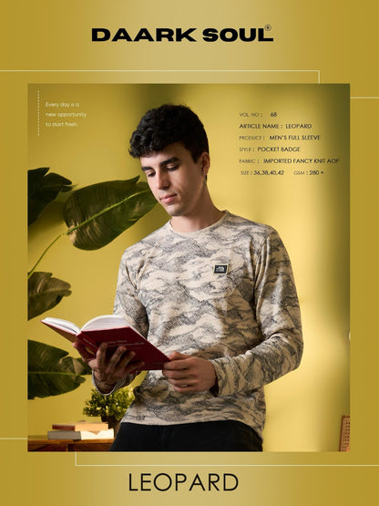 Vol 68 Daark Soul Imported Knit Aop Mens Tshirts Exporter