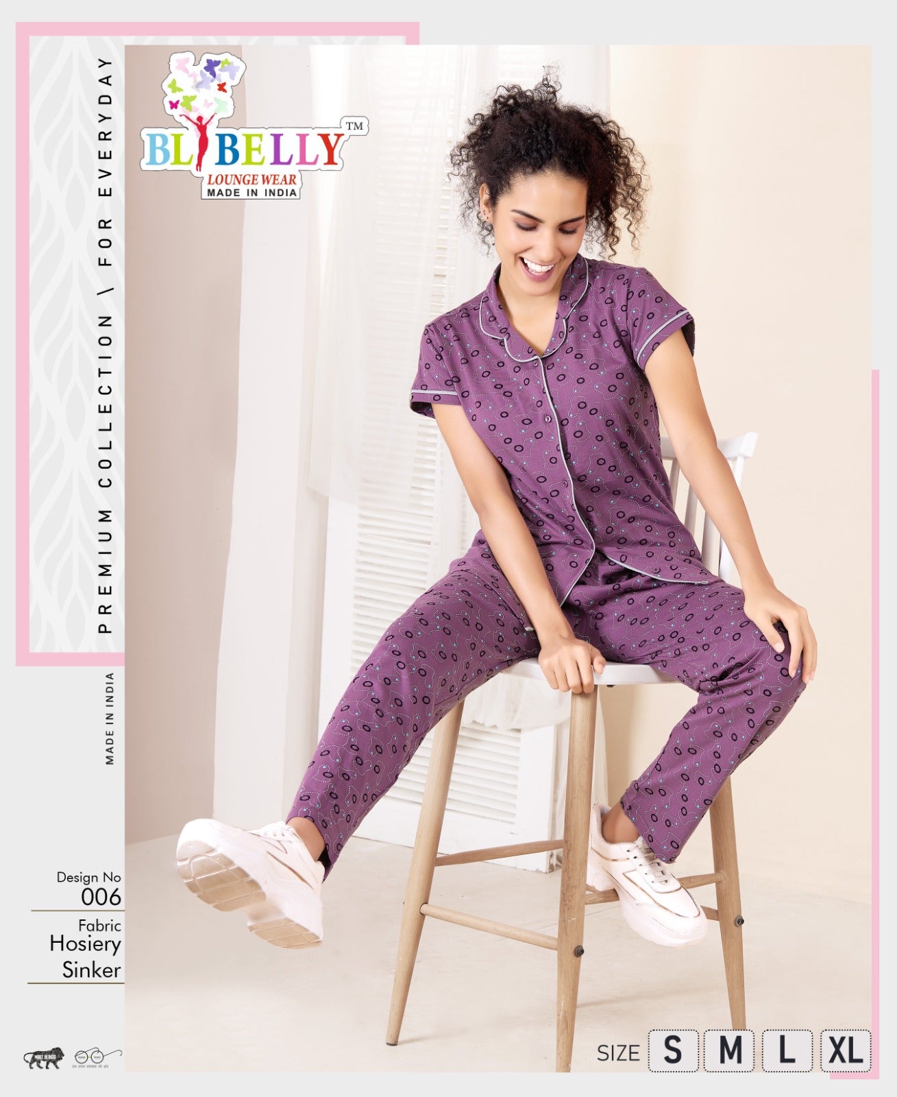 Vol 693 Belly Sinker Collar Night Suits Manufacturer India