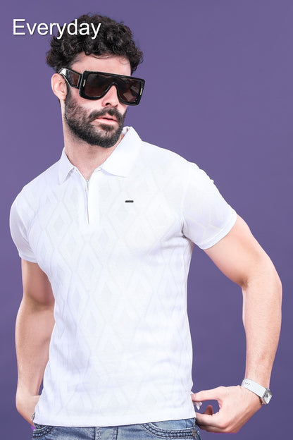 Vol 694 Everyday Jacquard Mens Tshirts Wholesaler