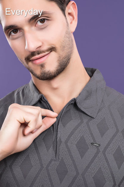 Vol 694 Everyday Jacquard Mens Tshirts Wholesaler