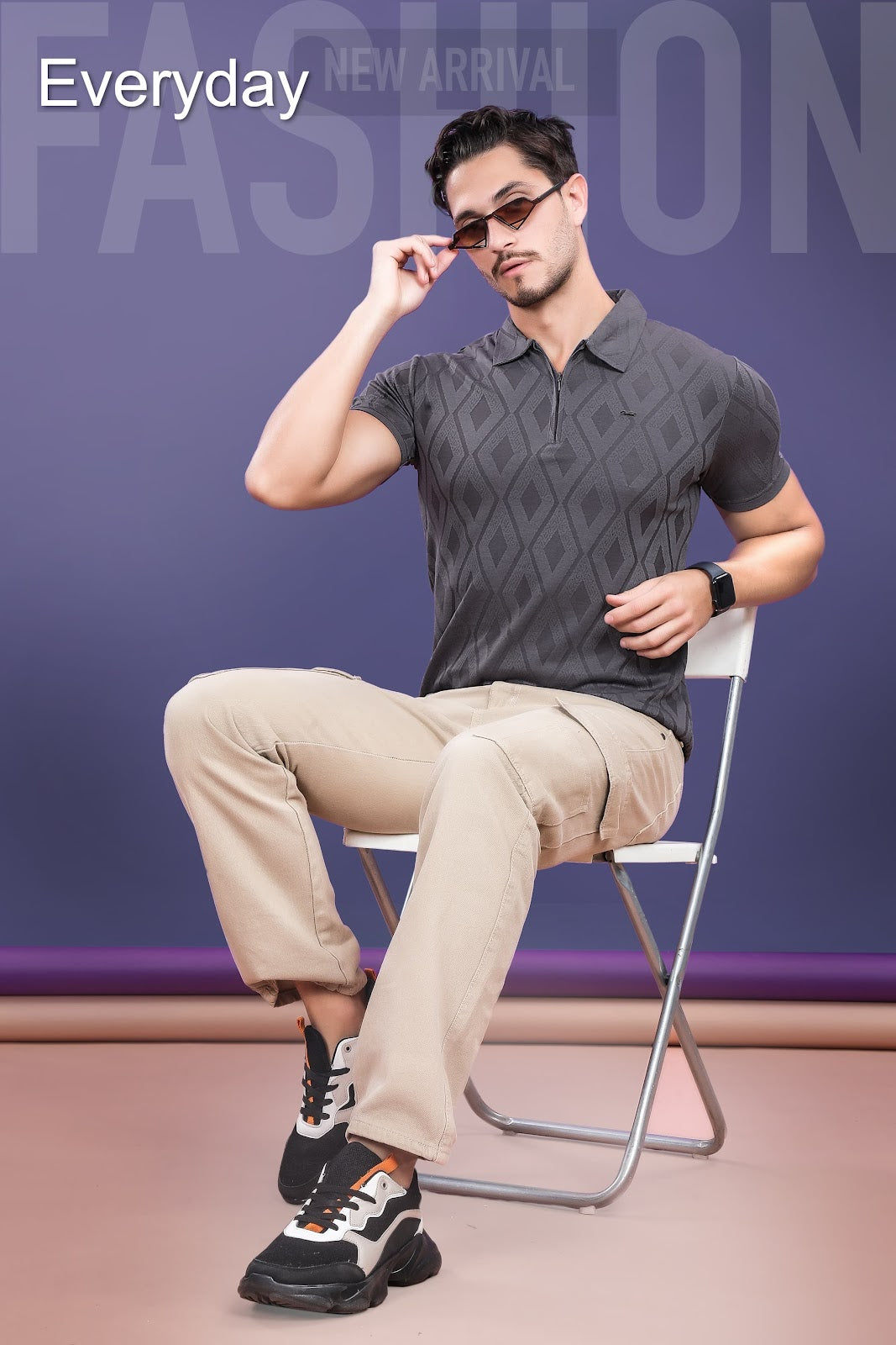 Vol 694 Everyday Jacquard Mens Tshirts Wholesaler