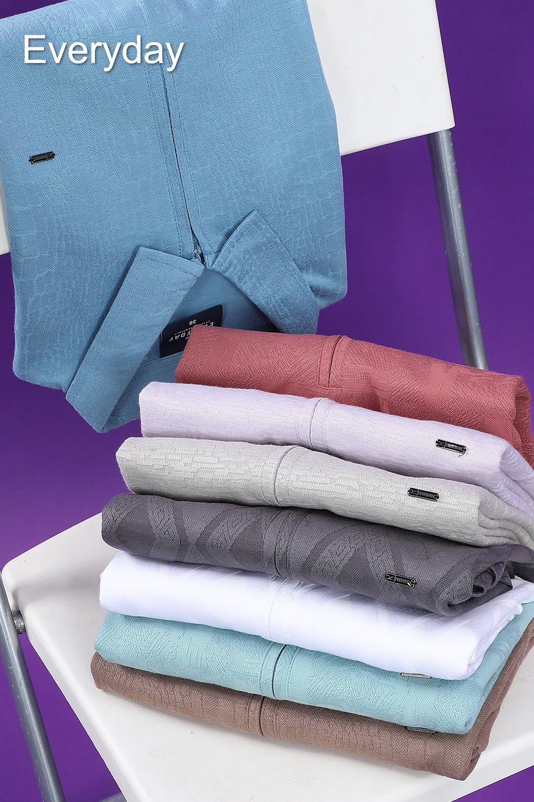 Vol 694 Everyday Jacquard Mens Tshirts Wholesaler