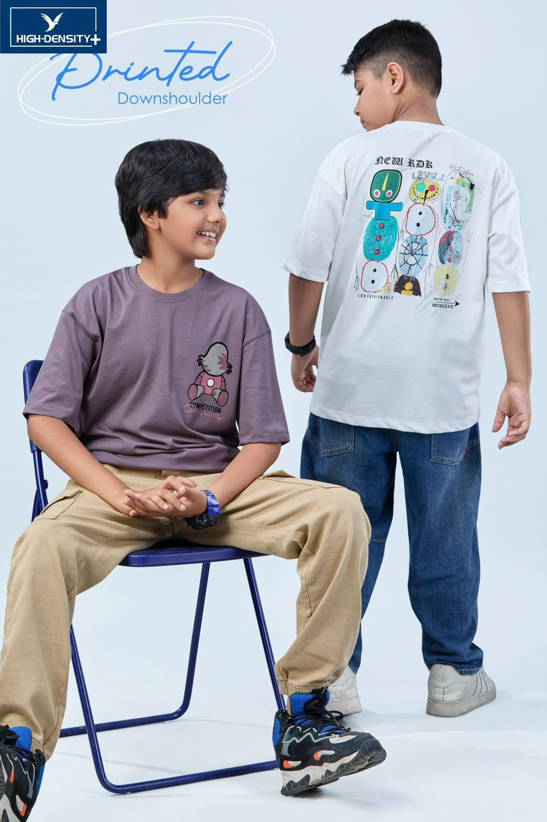 Vol 6953 To 6960 Interlock High Density Lycra Boys Tshirt Wholesaler India
