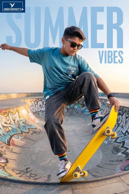 Vol 6953 To 6960 Interlock High Density Lycra Boys Tshirt Wholesaler India