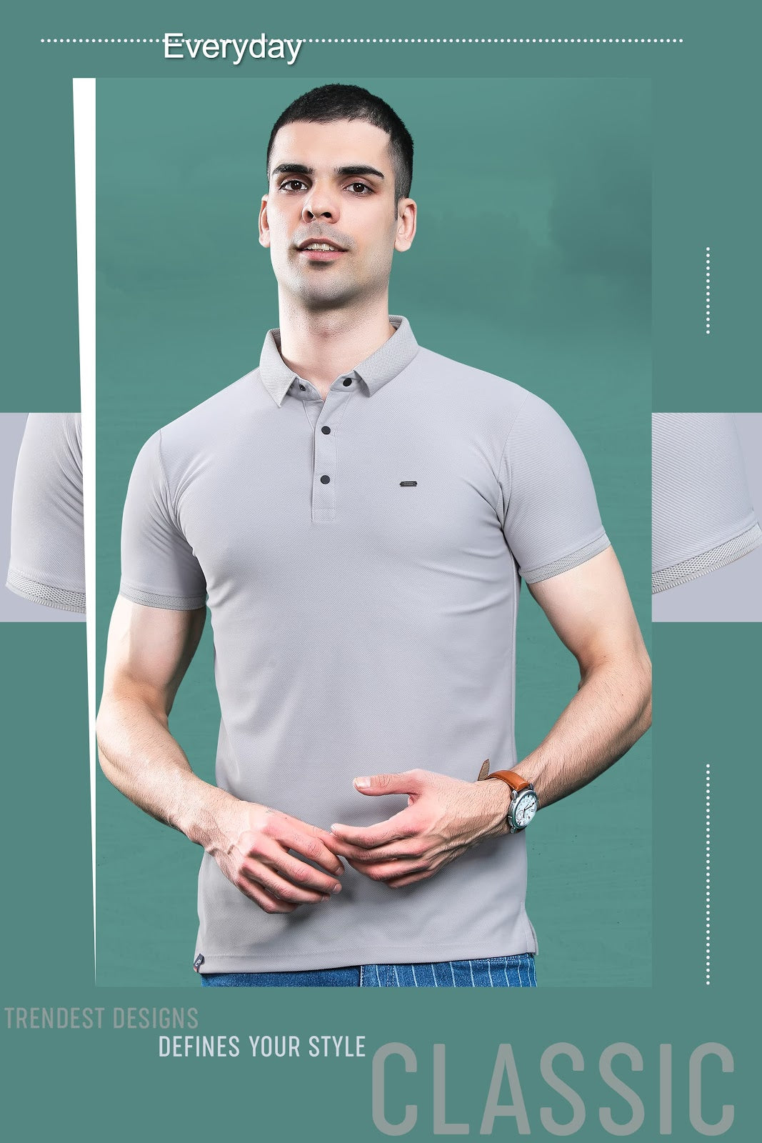 Vol 698 Everyday Twill Mens Tshirts Supplier Ahmedabad