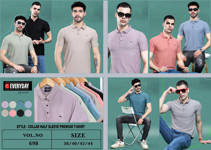Vol 698 Everyday Twill Mens Tshirts Supplier Ahmedabad