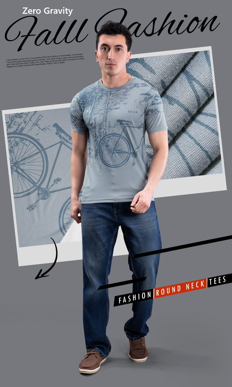Vol 6995 To 7002 Zero Gravity Tencil Lycra Mens Tshirts Supplier Ahmedabad