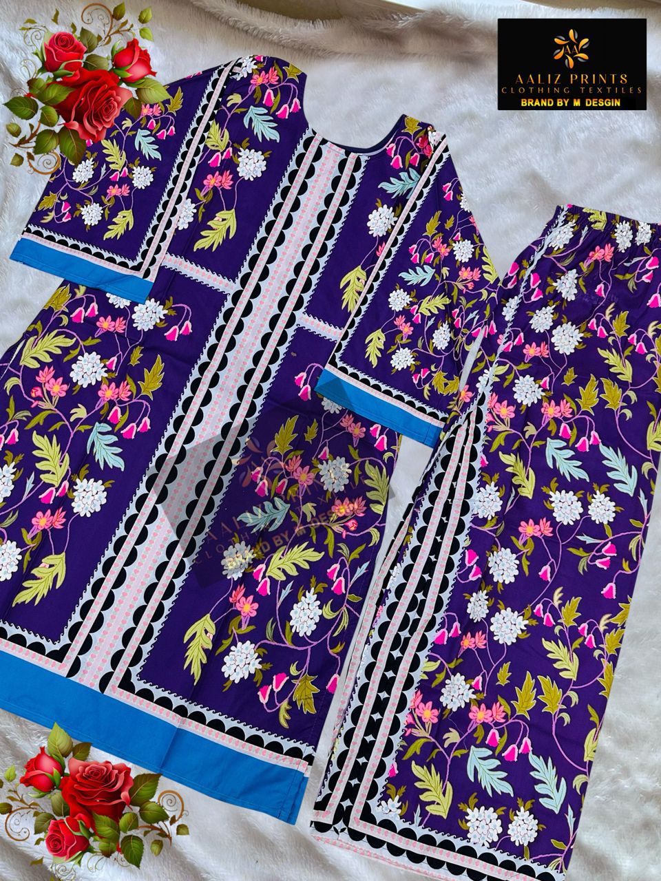 Vol 6 Dn 3070-3071 Aaliz Prints Lawn Co Ord Set Exporter Gujarat