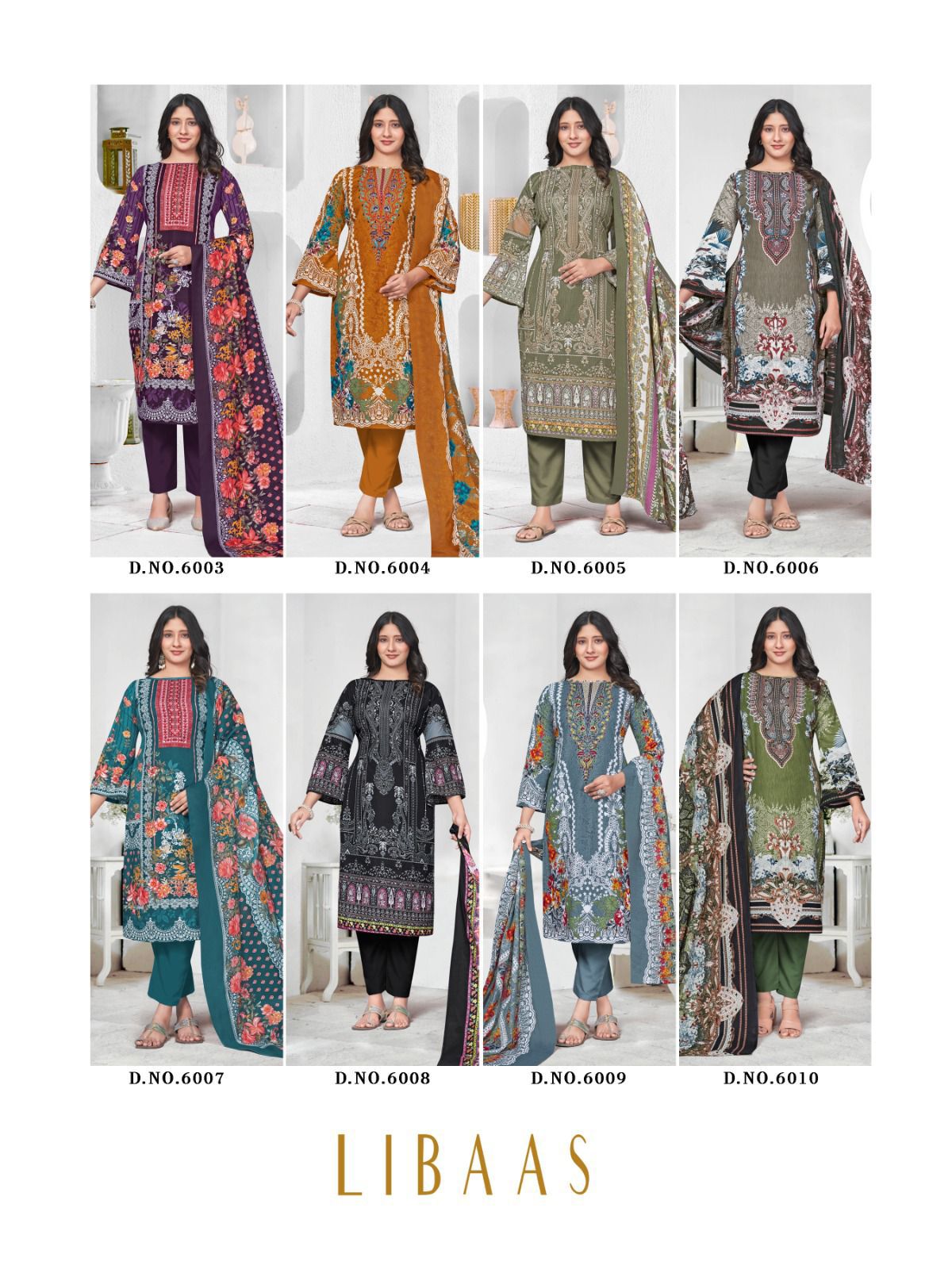 Vol 6 Libaas Cotton Karachi Salwar Suits Supplier