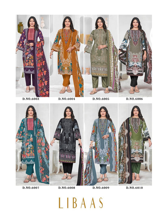Vol 6 Libaas Cotton Karachi Salwar Suits Supplier