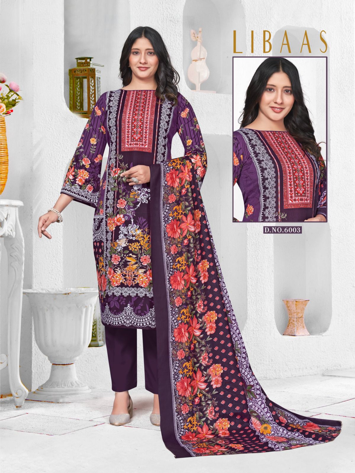 Vol 6 Libaas Cotton Karachi Salwar Suits Supplier