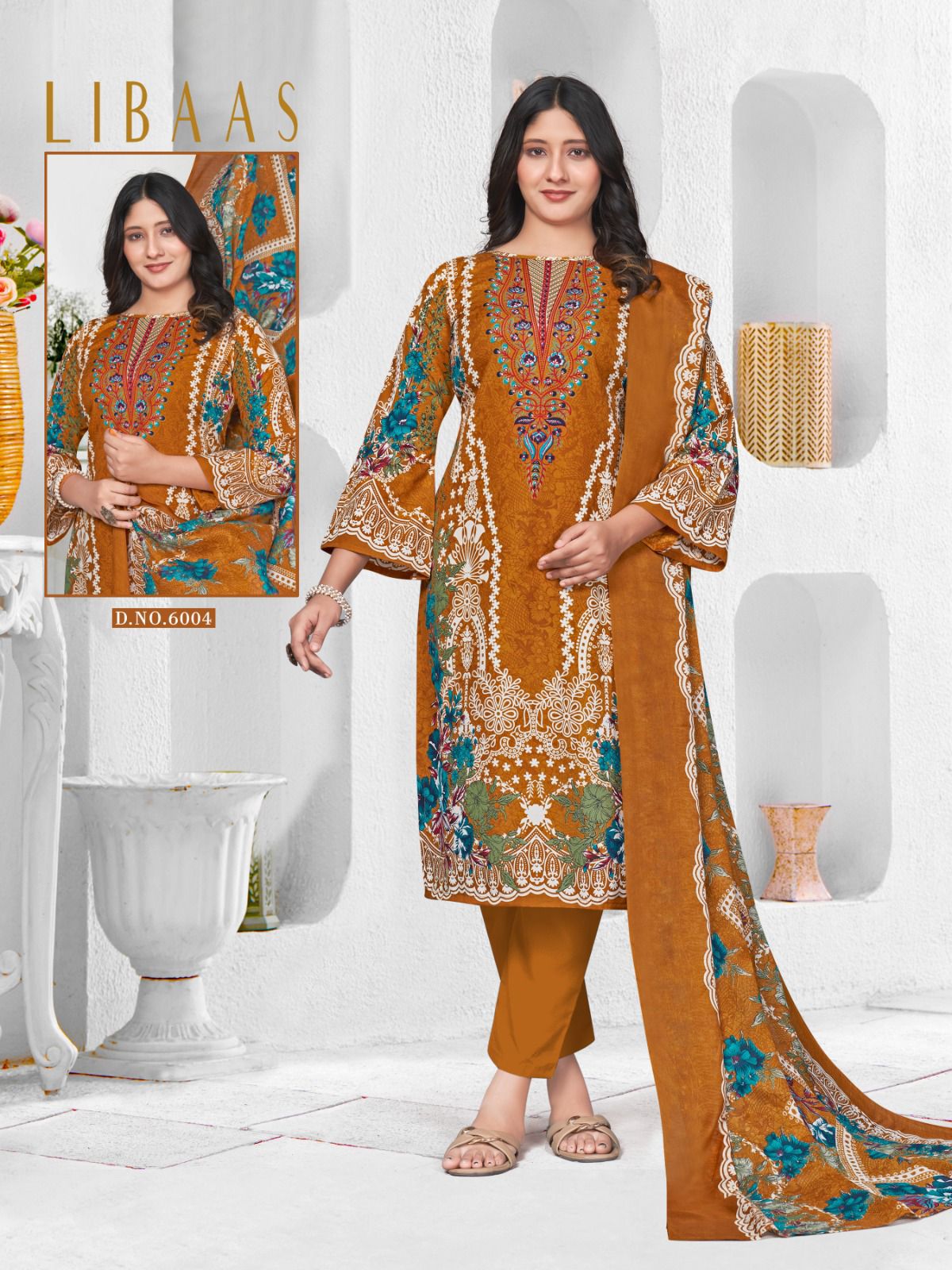 Vol 6 Libaas Cotton Karachi Salwar Suits Supplier