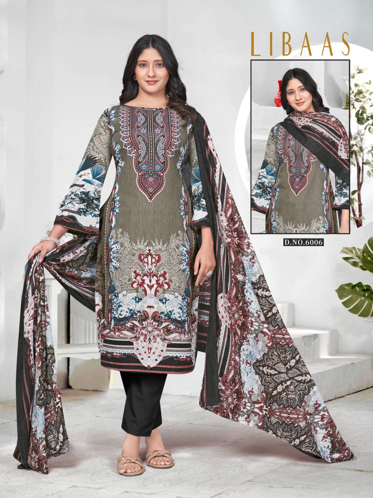 Vol 6 Libaas Cotton Karachi Salwar Suits Supplier