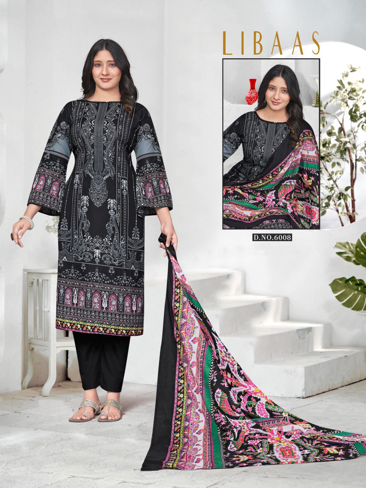 Vol 6 Libaas Cotton Karachi Salwar Suits Supplier