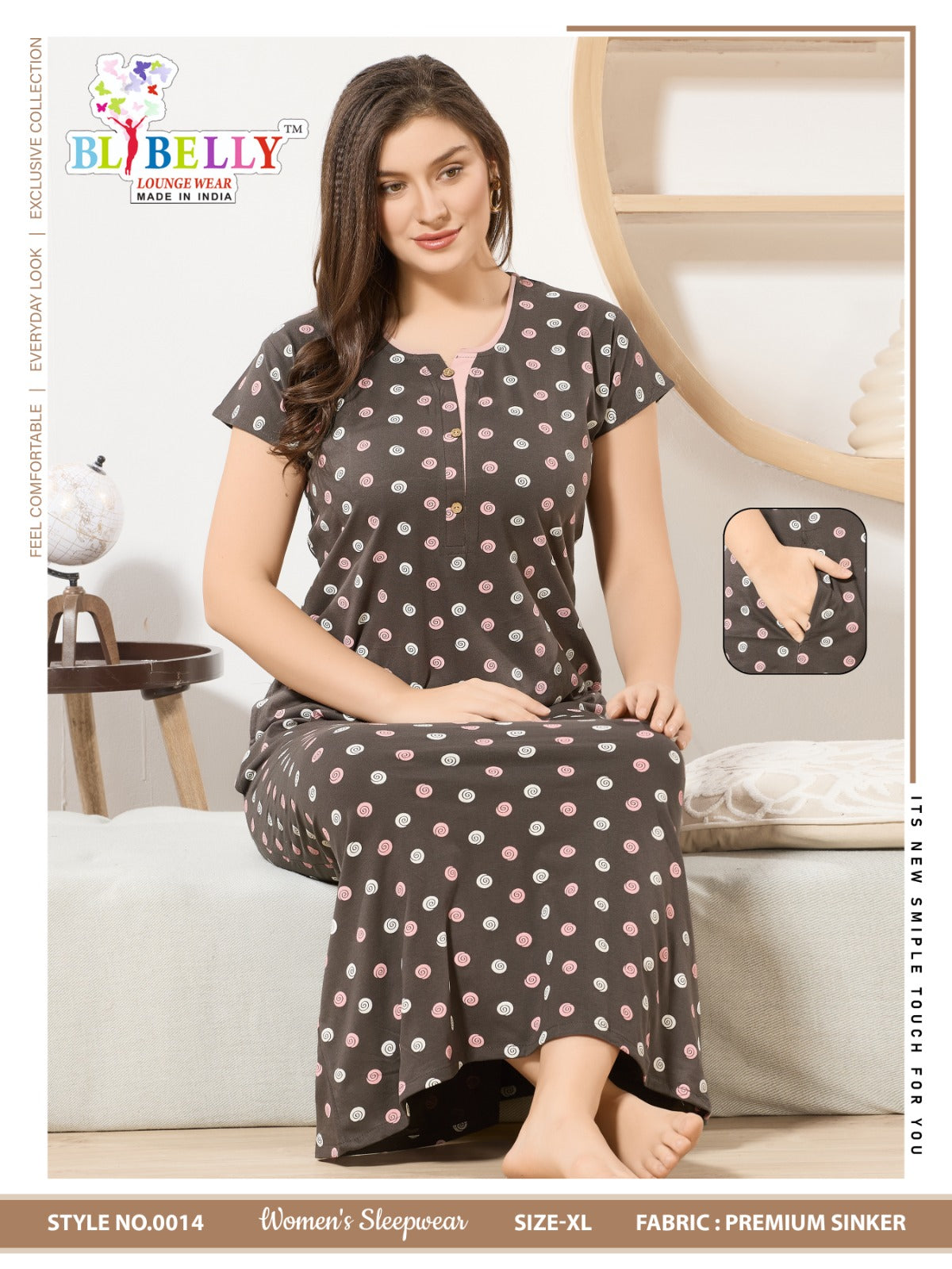 Vol 701 Belly Sinker Night Gowns Wholesale