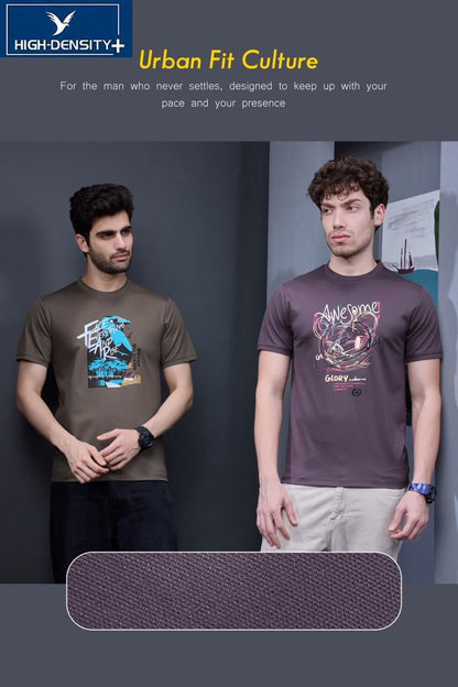 Vol 7033 To 7040 High Density Dobby Mens Tshirts Wholesale Price
