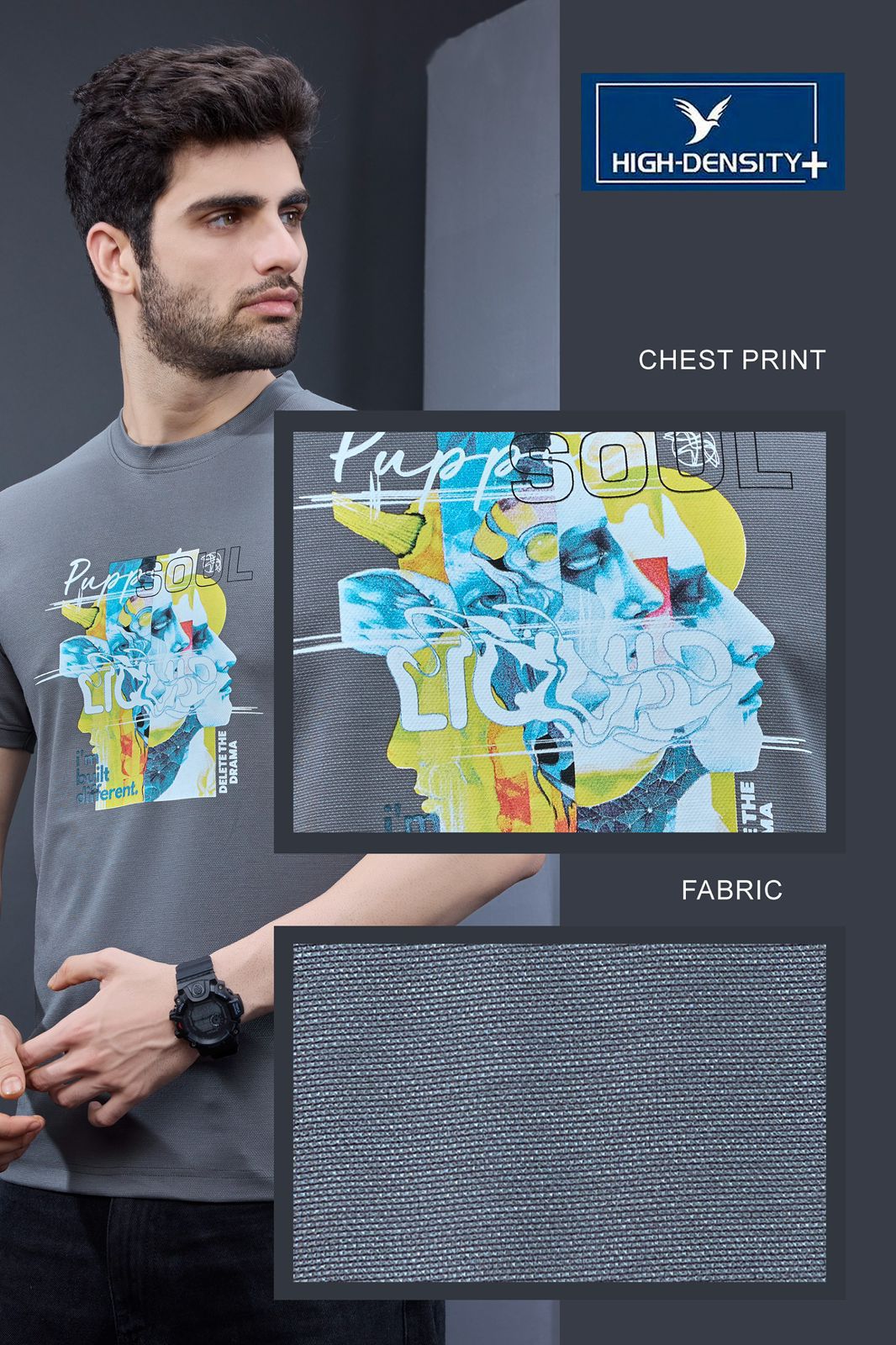 Vol 7033 To 7040 High Density Dobby Mens Tshirts Wholesale Price