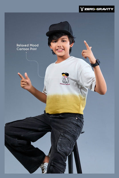 Vol 7047 To 7052 Zero Gravity Cotton Looper Boys Tshirt Exporter India