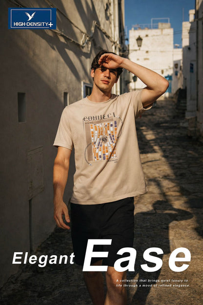 Vol 7061 To 7068 High Density Tencil Lycra Mens Tshirts Supplier Gujarat