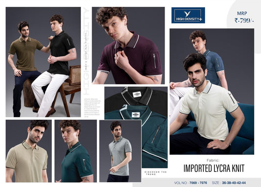 Vol 7069 To 7076 High Density Imported Mens Tshirts Supplier Ahmedabad