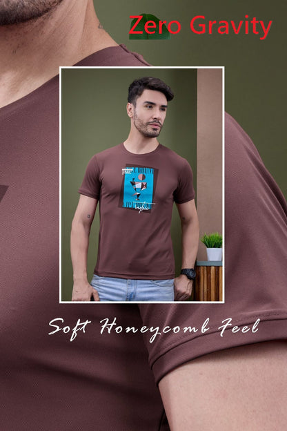 Vol 7137 To 7144 High Density Zero Gravity Honey Comb Mens Tshirts Exporter Gujarat