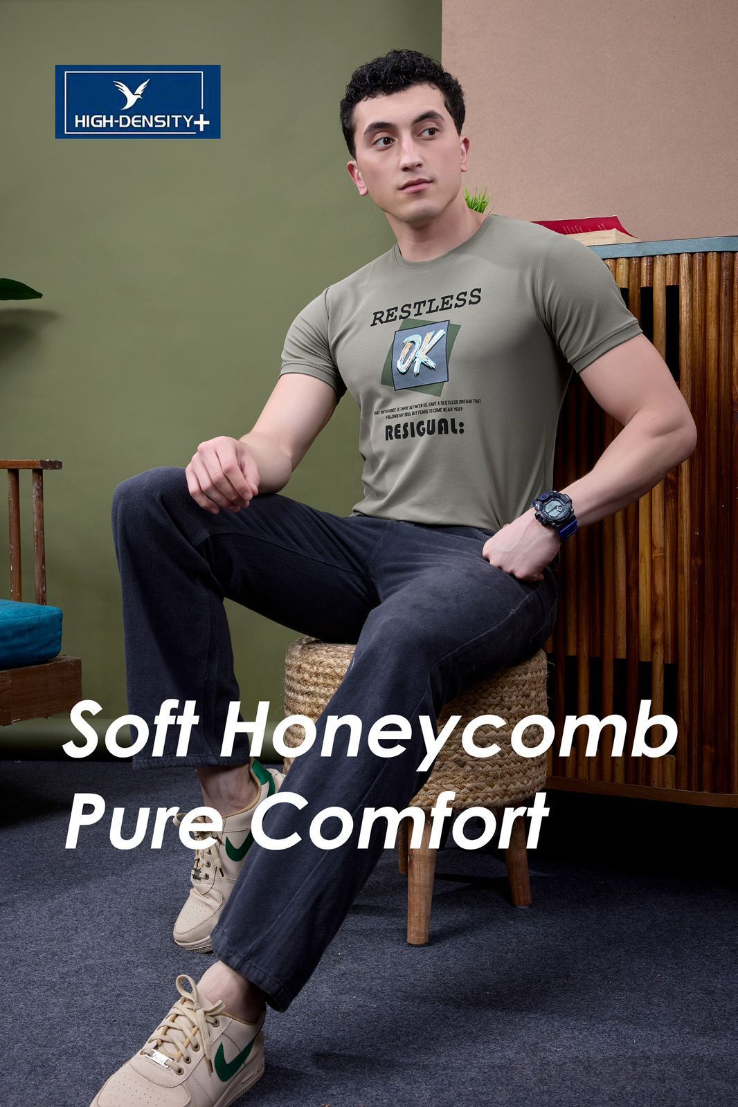 Vol 7137 To 7144 High Density Zero Gravity Honey Comb Mens Tshirts Exporter Gujarat