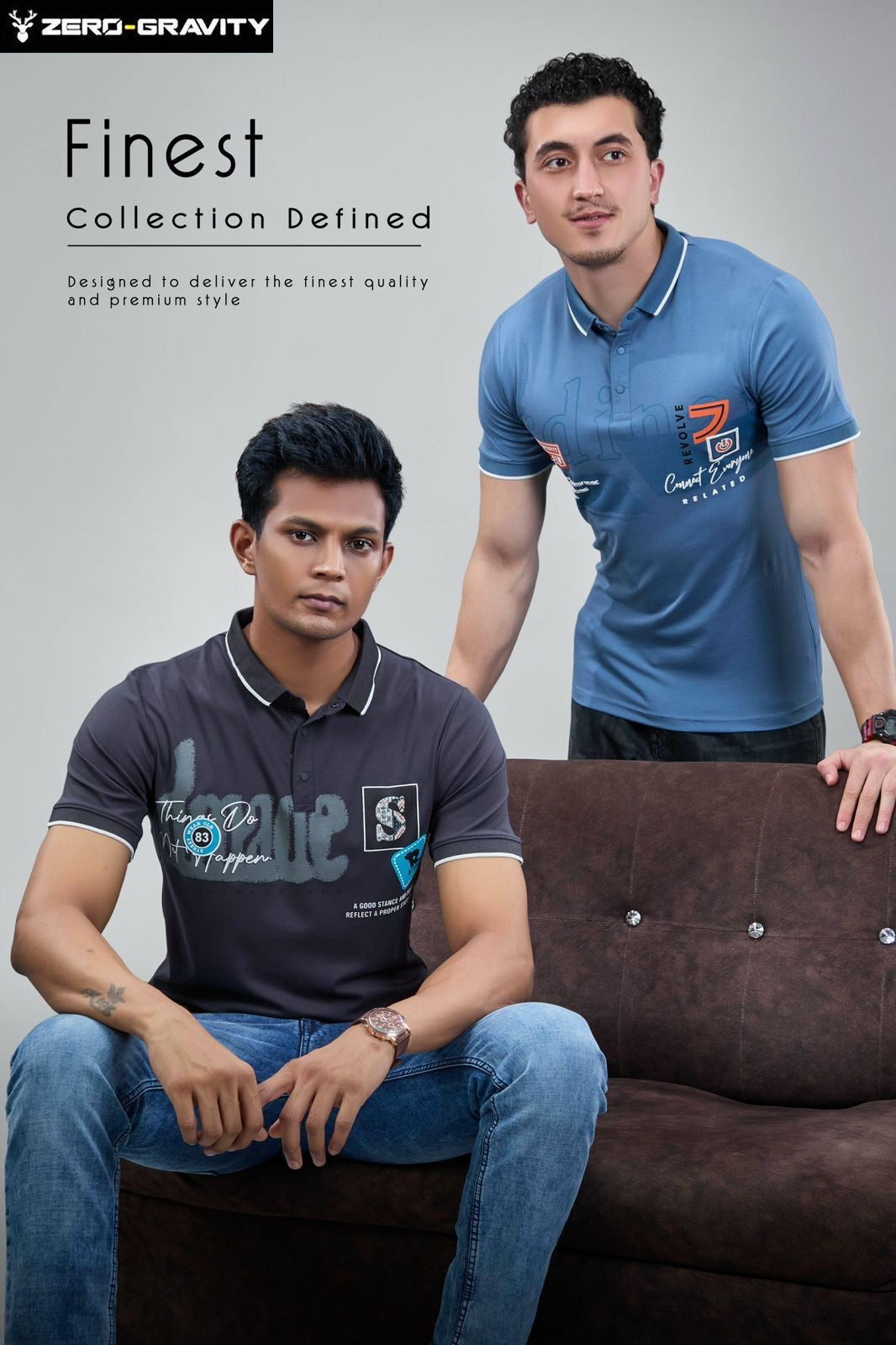 Vol 7171 To 7178 Zero Gravity Tencil Lycra Mens Tshirts Supplier India