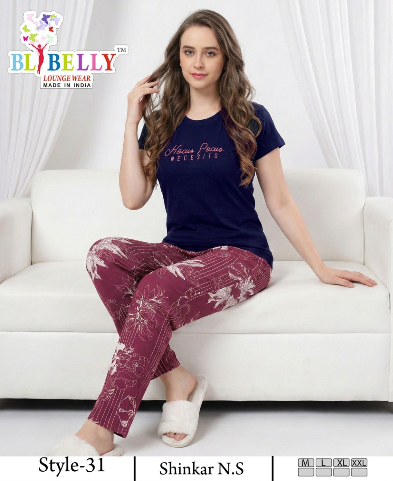 Vol 717 Belly Sinker Pyjama Night Suits Supplier