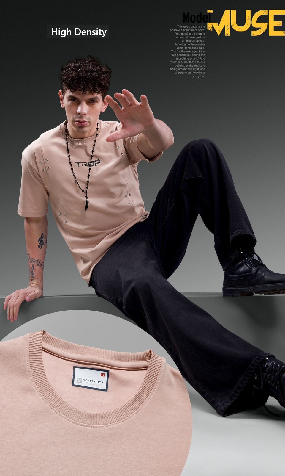 Vol 7195 To 7200 Cargo Style High Density Knit Mens Tshirts Wholesaler